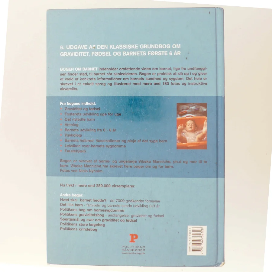 Bogen om barnet af Vibeke Manniche (Bog)