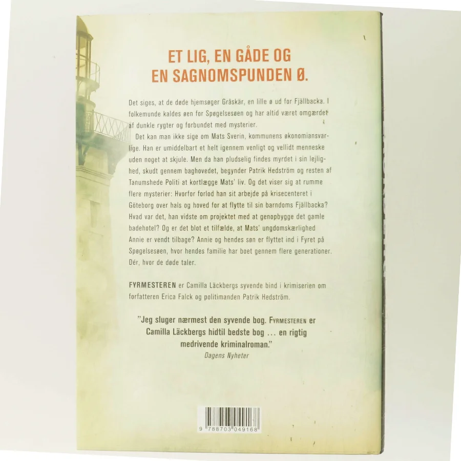 Fyrmesteren : kriminalroman af Camilla Läckberg (Bog)