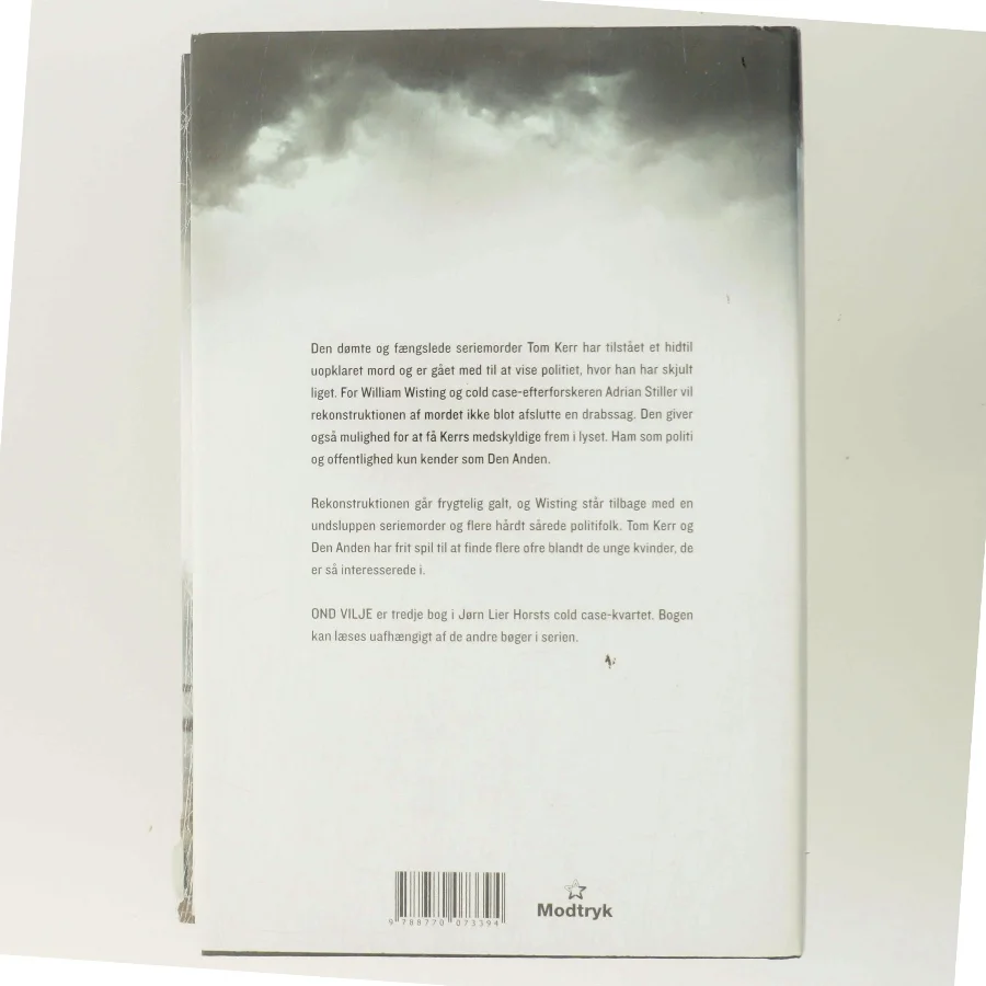 Ond vilje af Jørn Lier Horst (Bog)