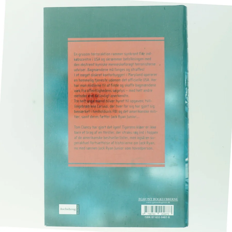 Tigerens Kløer af Tom Clancy (Bog)