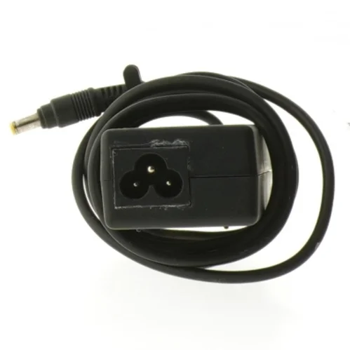 Strømforsyning til bærbar computer fra HP (str. 10,5x4,5 cm)