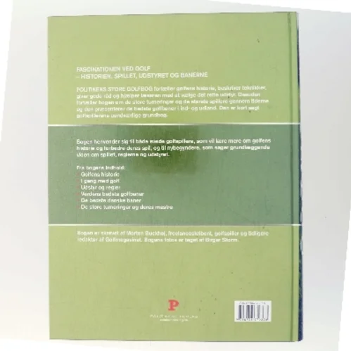 Politikens store golfbog af Morten Buckhøj (Bog)