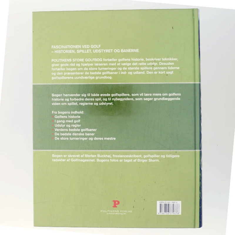 Politikens store golfbog af Morten Buckhøj (Bog)