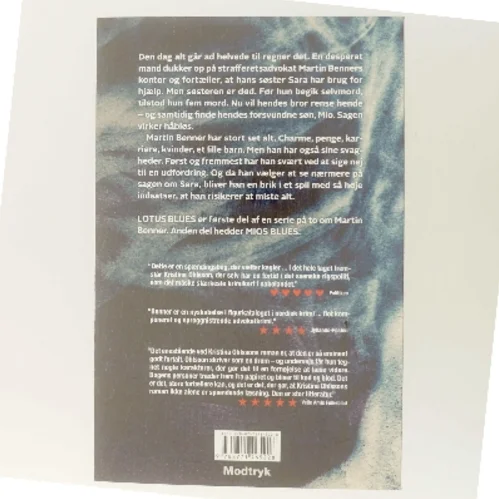 Lotus blues af Kristina Ohlsson (Bog)