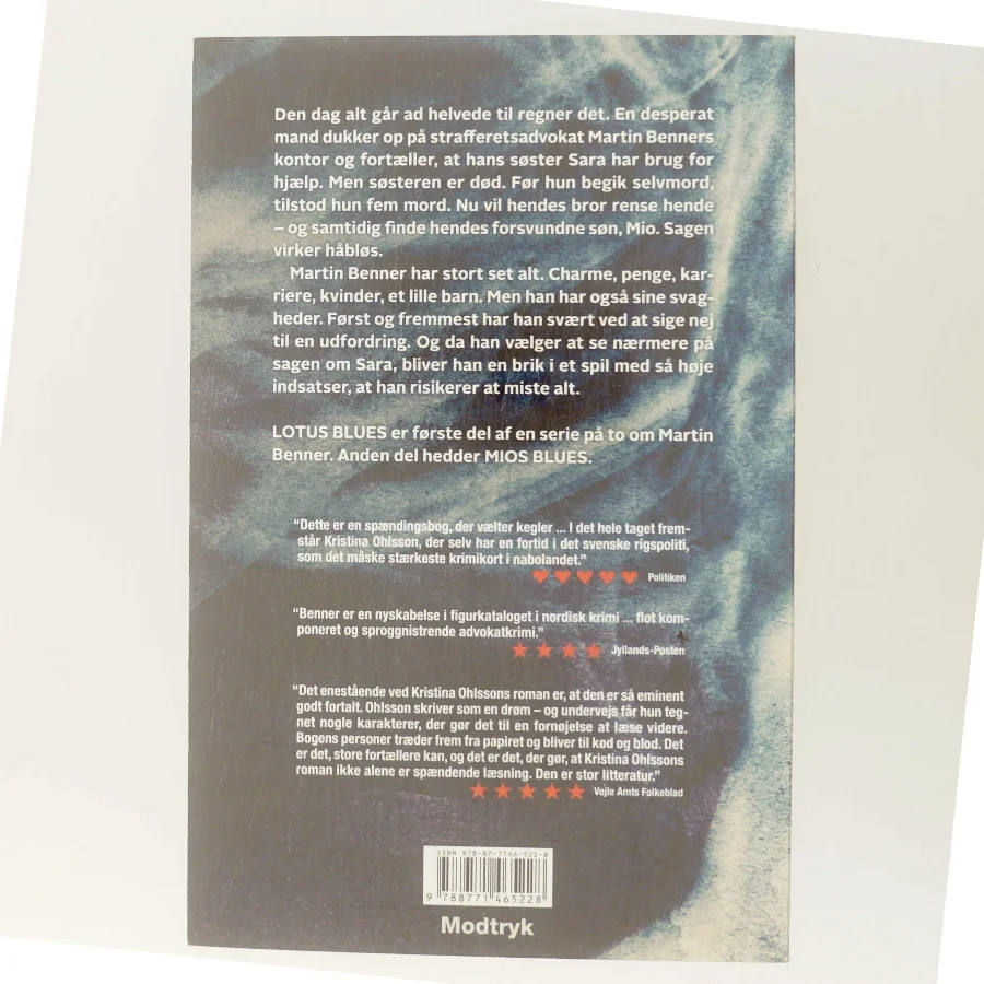 Lotus blues af Kristina Ohlsson (Bog)