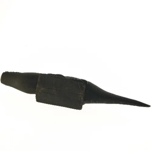 Udskåret krokodille figur (str. 50 cm)