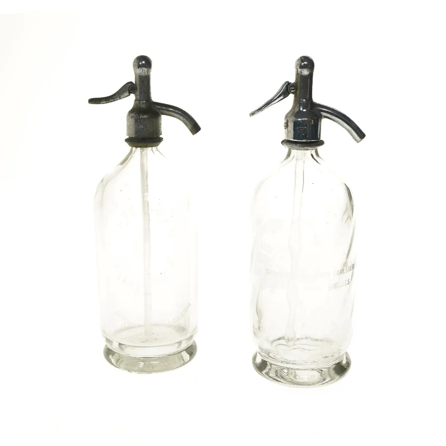 2 Carlsberg sifonflasker