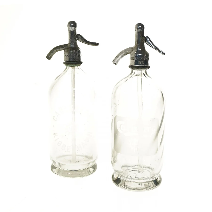 2 Carlsberg sifonflasker
