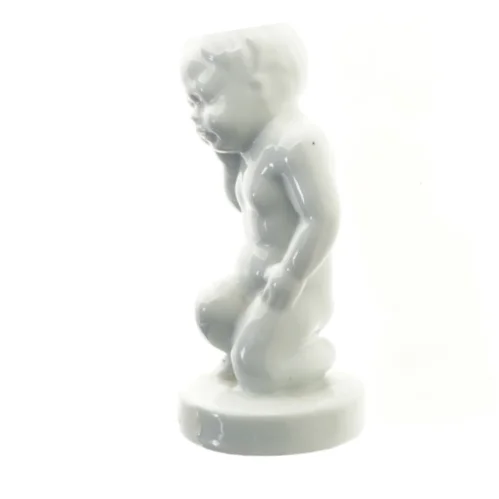 Porcelæns figur, dreng (str. 12 x 5 cm)
