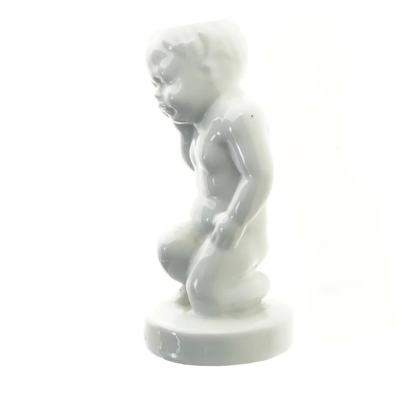 Porcelæns figur, dreng (str. 12 x 5 cm)