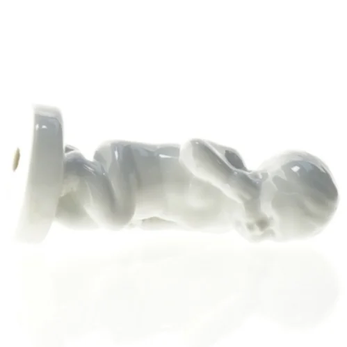 Porcelæns figur, dreng (str. 12 x 5 cm)