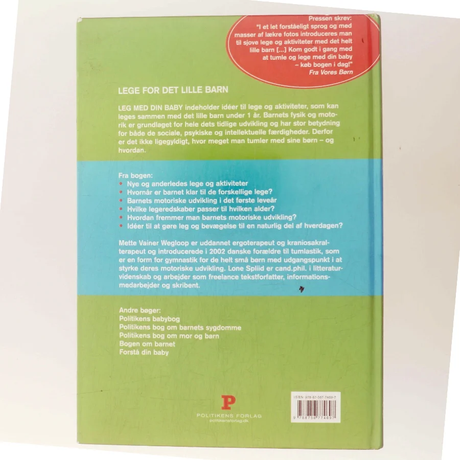 Leg med din baby (Bog)