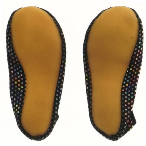Balletsko med farvede prikker (str. 19,5 cm)