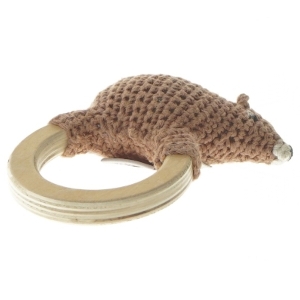 Hæklet legetøj til baby (str. 12 cm)