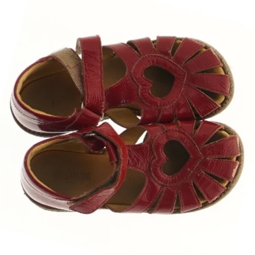 Røde børnesandaler fra Angulus (str. 21 cm)