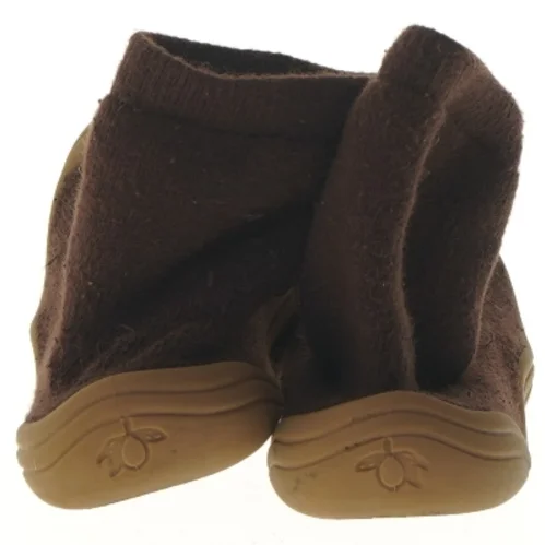 Brune børnesko med gummisål fra Konges Sløjd (str. 25 )