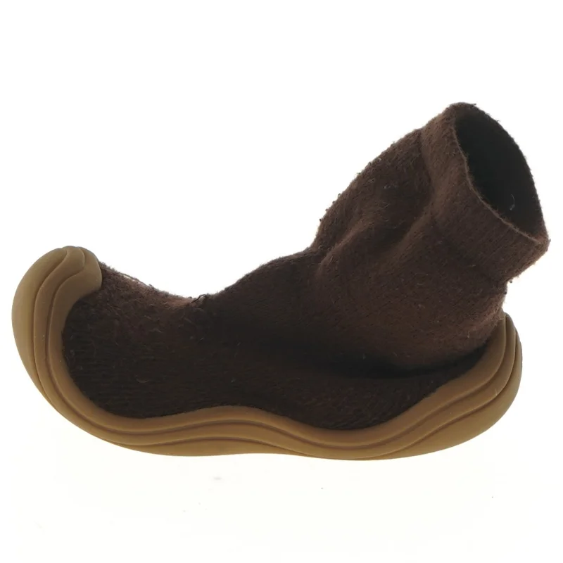 Brune børnesko med gummisål fra Konges Sløjd (str. 25 )