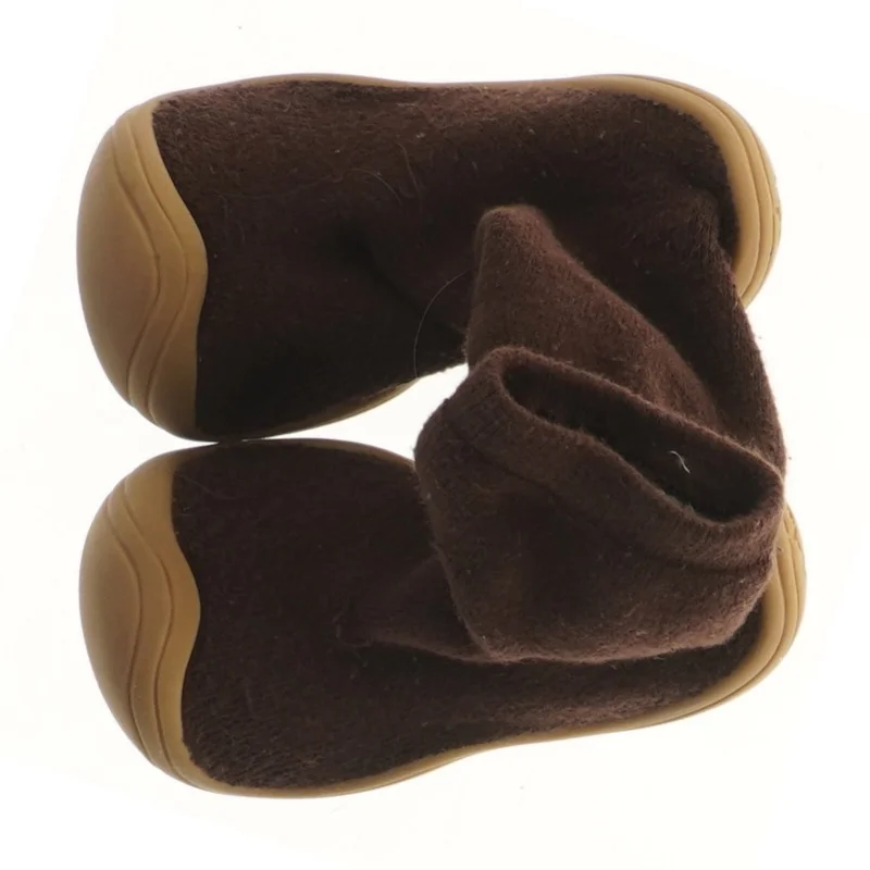 Brune børnesko med gummisål fra Konges Sløjd (str. 25 )