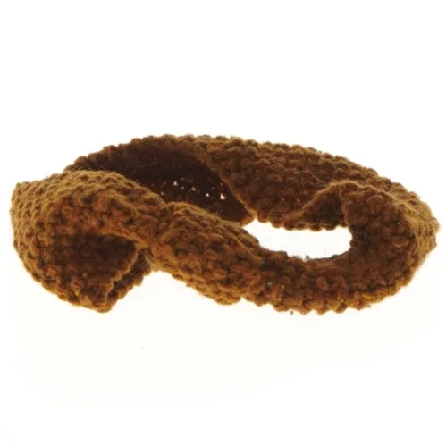 Strikket pandebånd (str. Ø 16 cm)