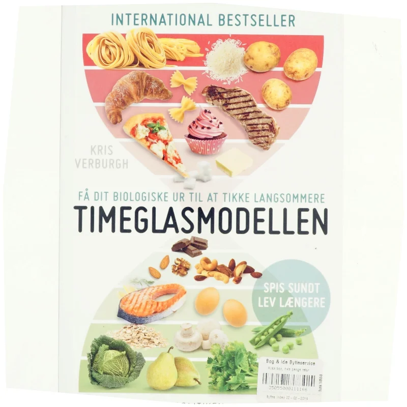 Timeglasmodellen : om at tabe sig og holde sig ung længere af Kris Verburgh (Bog)