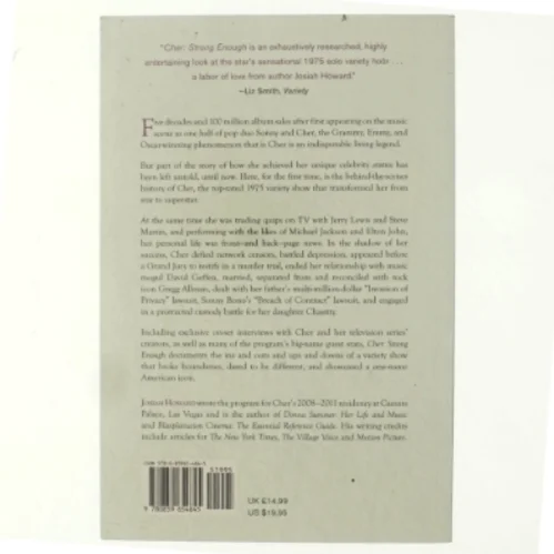 Cher - Strong Enough af Josiah Howard (Bog)