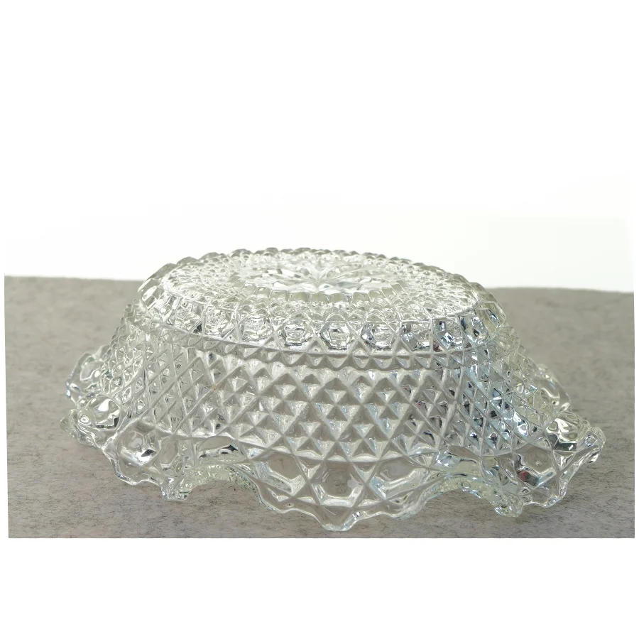 Skål i krystal (str. 18 cm)