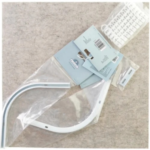 fittings til gardin stænger Windows (str. 27 cm)