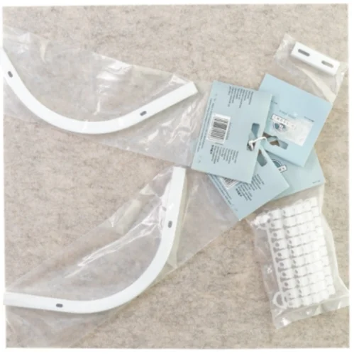 fittings til gardin stænger Windows (str. 27 cm)