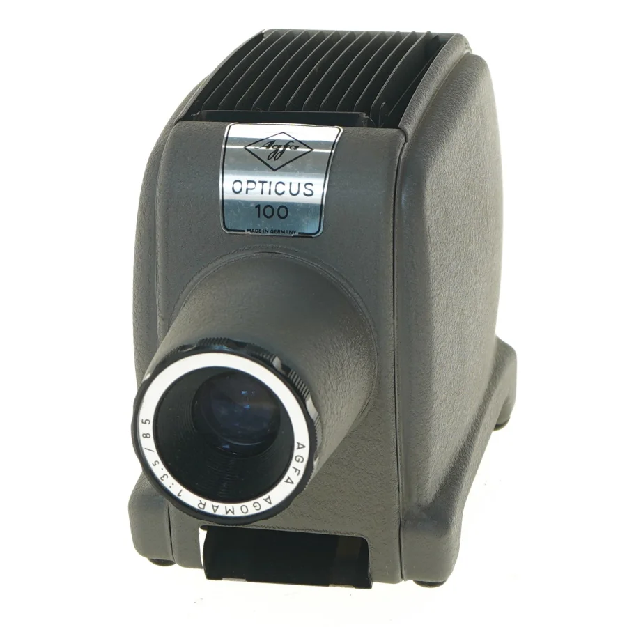 Agfa Opticus 100 diasprojektor fra Agfa (str. 24,5x15,5 cm)