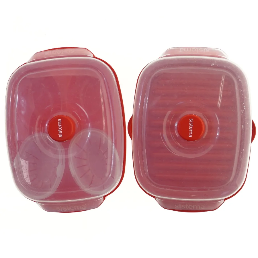 Sistema mikrobølgeovn skåle fra Sistema (str. 28,5x21 cm)