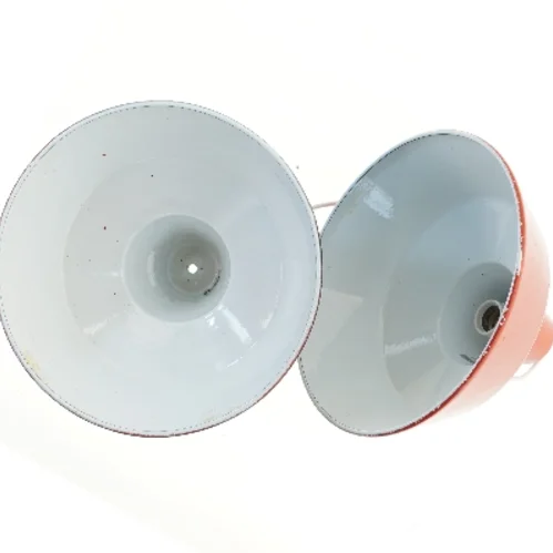 To orginale Louis Poulsen pendellamper (str. 2 stk Ø 35 cm længde 30 cm)