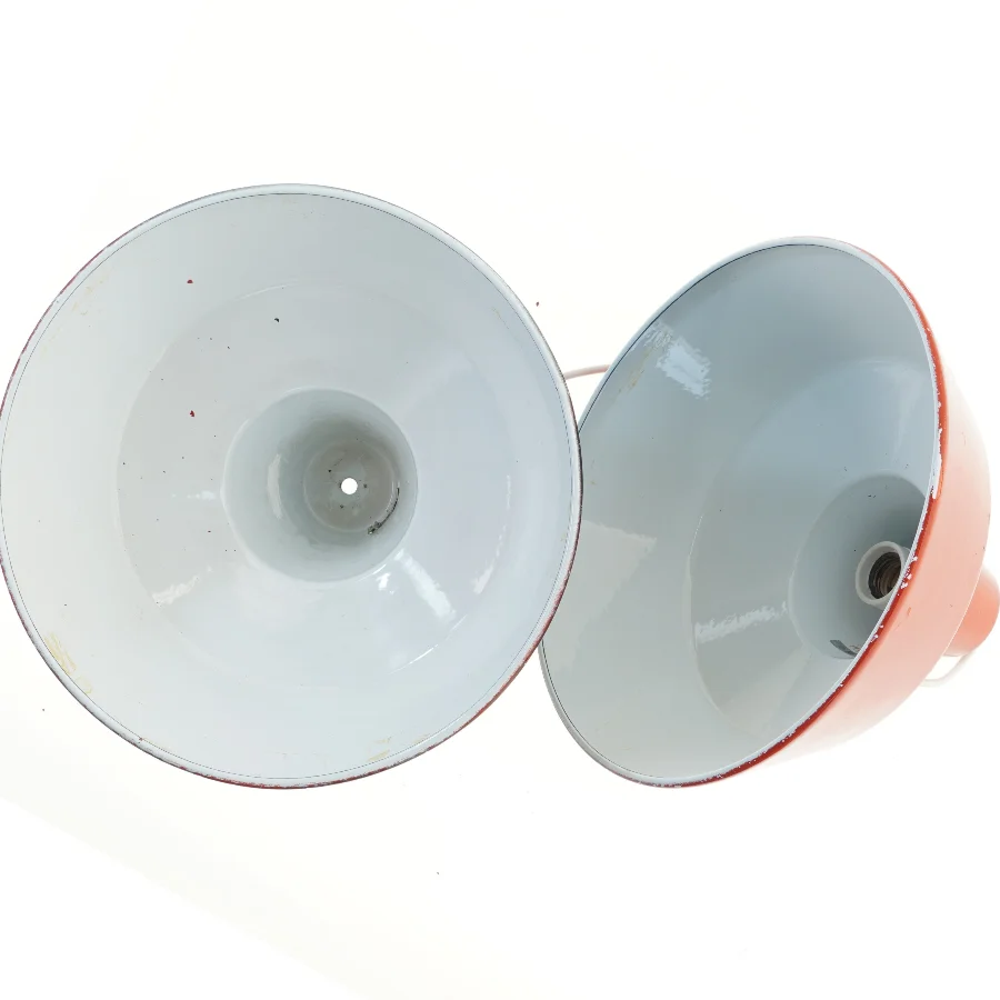 To orginale Louis Poulsen pendellamper (str. 2 stk Ø 35 cm længde 30 cm)