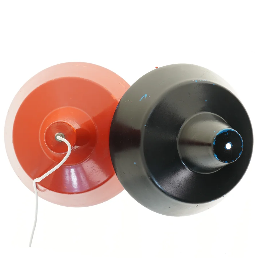 To orginale Louis Poulsen pendellamper (str. 2 stk Ø 35 cm længde 30 cm)