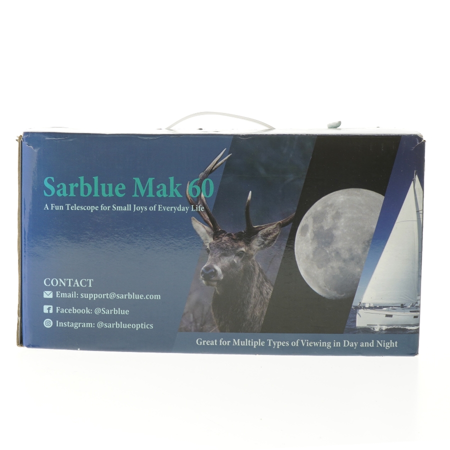 Sarblue Mak 60 teleskop fra Sarblue