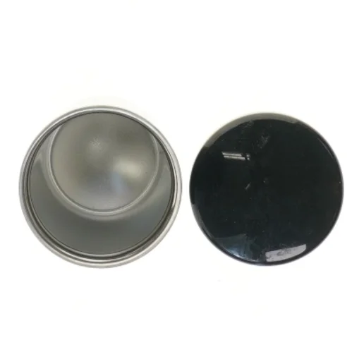 Sort termobeholder med låg fra Prosa (str. Ø 8 cm længde 15 cm)