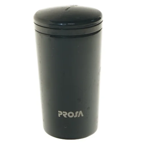 Sort termobeholder med låg fra Prosa (str. Ø 8 cm længde 15 cm)