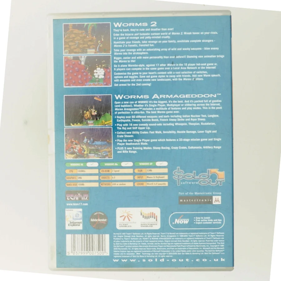 Worms 2 & Worms Armageddon (DVD)