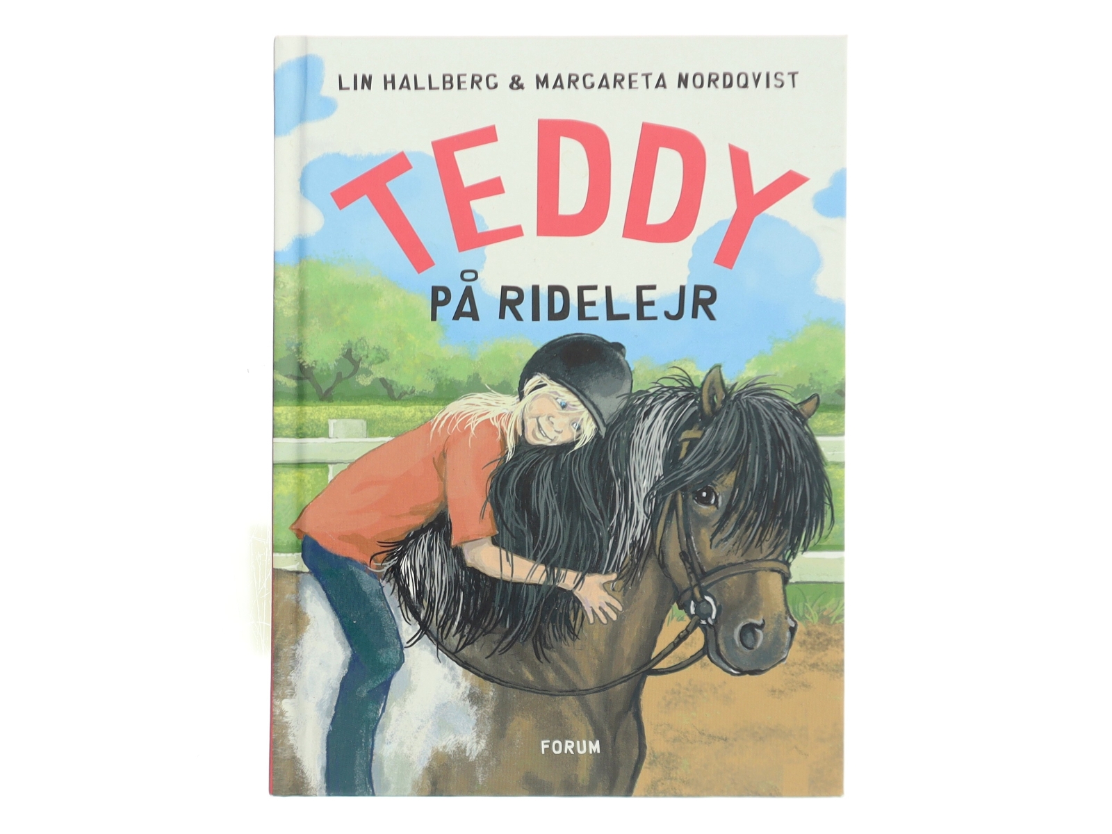Teddy på ridelejr af Lin Hallberg (Bog)