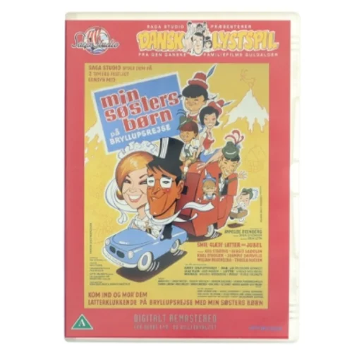 Min søsters børn på bryllupsrejse DVD fra Saga Studio med Axel Strøbye (DVD)