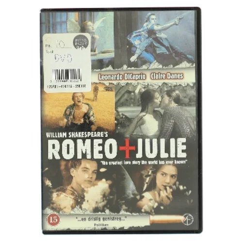 Romeo and Juliet med Leonardo DiCaprio (DVD)