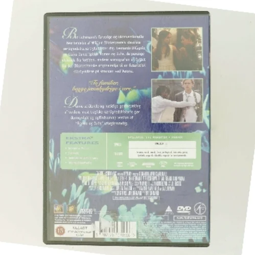 Romeo and Juliet med Leonardo DiCaprio (DVD)