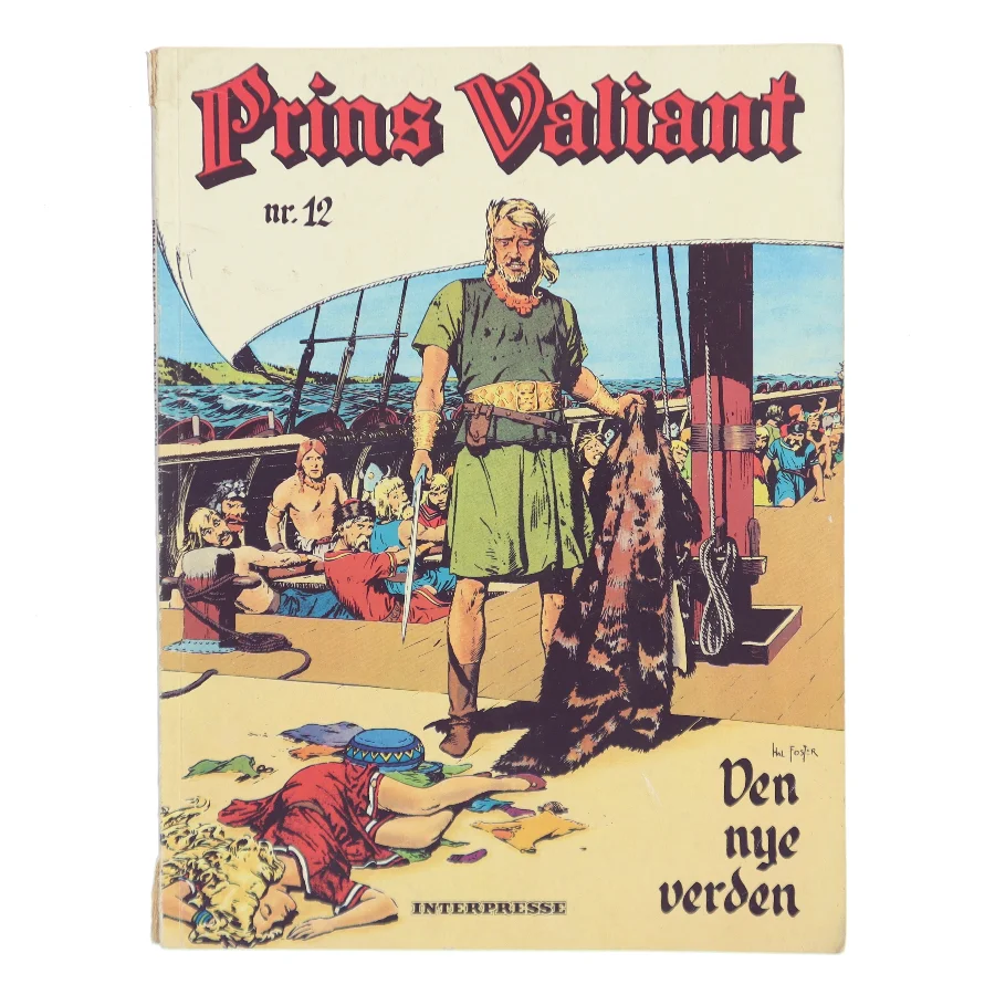 Prins Valiant nr. 12 – Den nye verden af Hal Foster (Bog)