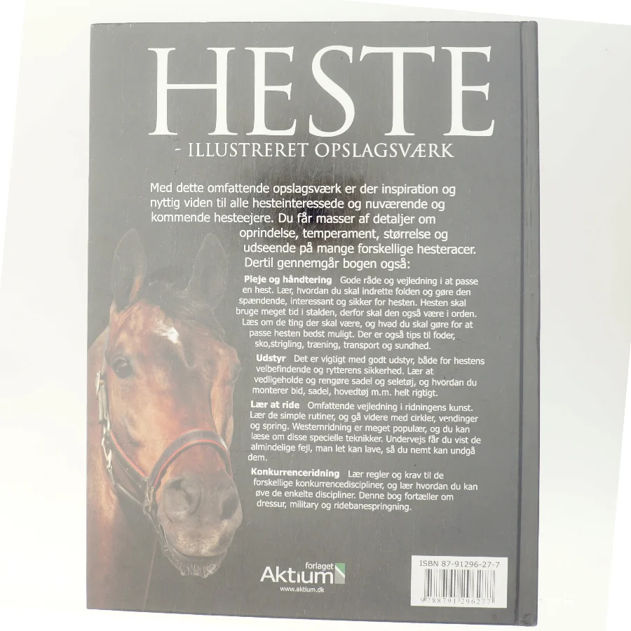 Heste - illustreret opslagsværk af Lin Esposito (Bog)