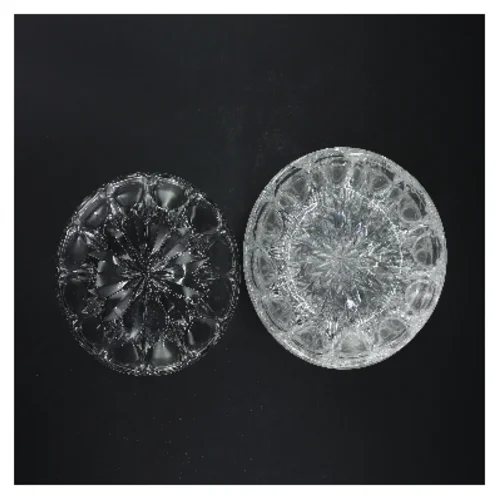 Krystalfade, 5 stk (str. 5 stk Ø 14,5 cm)