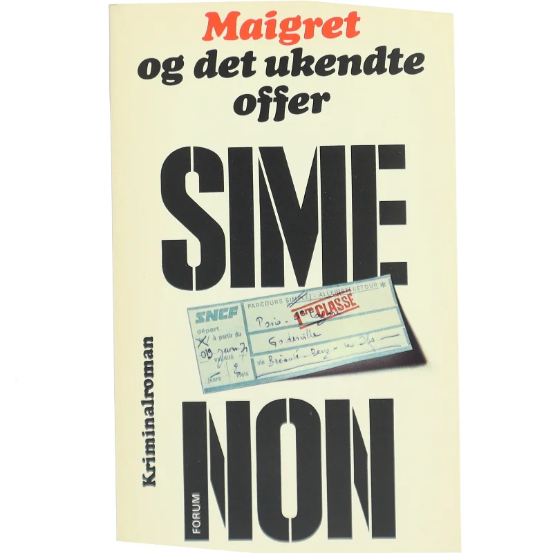Maigret og det ukendte offer af Georges Simenon (Bog)