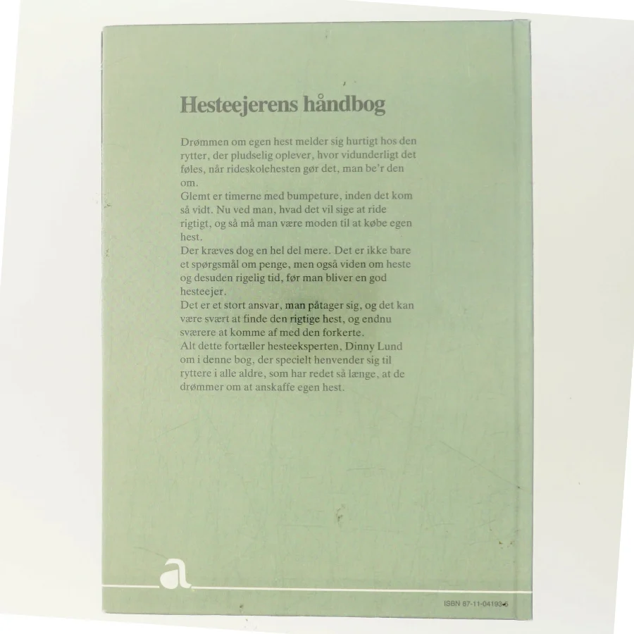 Hesteejerens håndbog af Dinny Lund (Bog)