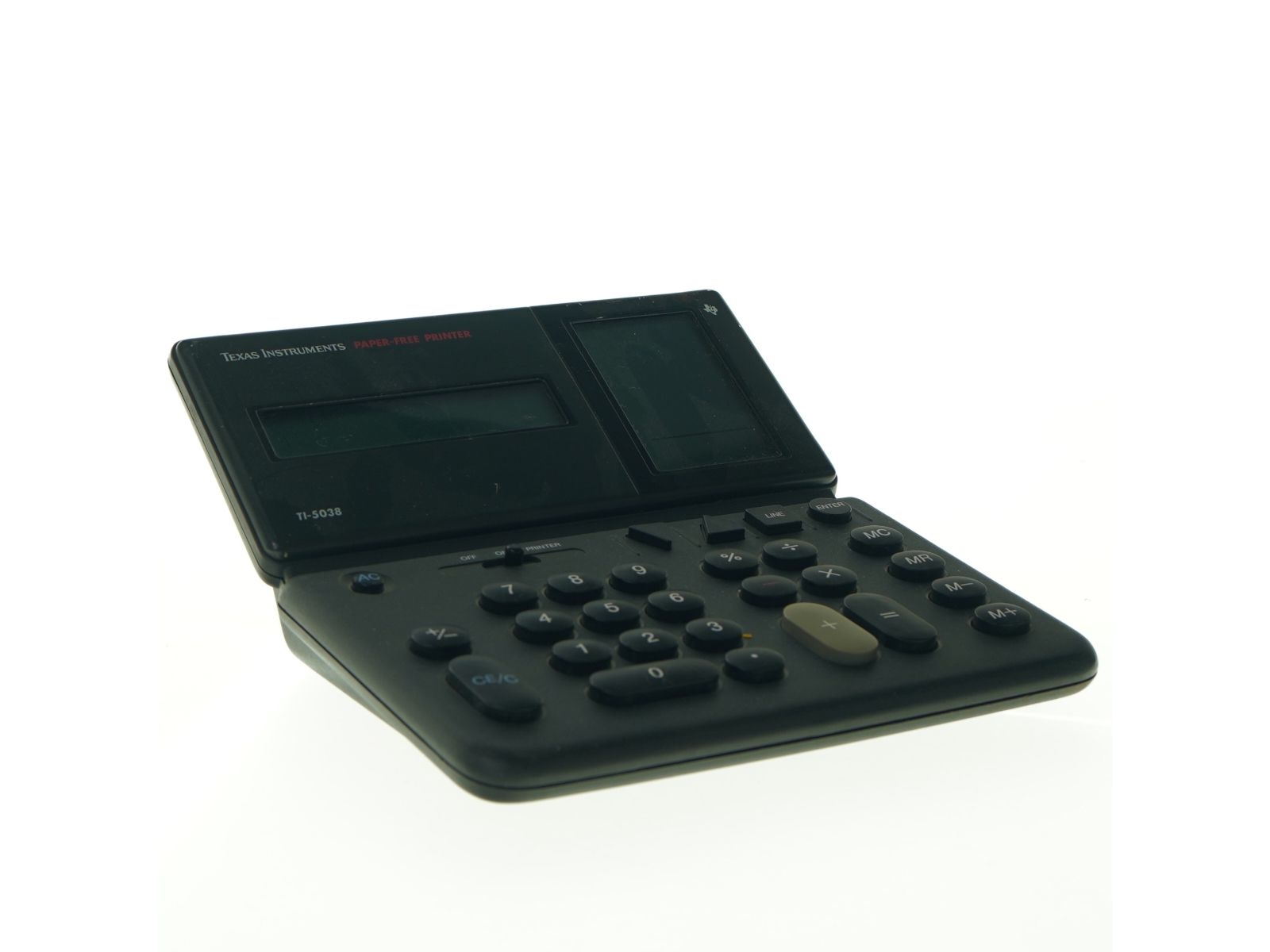 Texas Instruments TI-5038 Papirfri Printer Regnemaskine fra Texas Instruments (str. 19 x. 20 cm)
