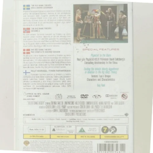 Sæson 2                                        <span class="label label-blank pull-right" style="margin-right: 3px;">Standard edition</span> med Johnny Galecki (DVD)