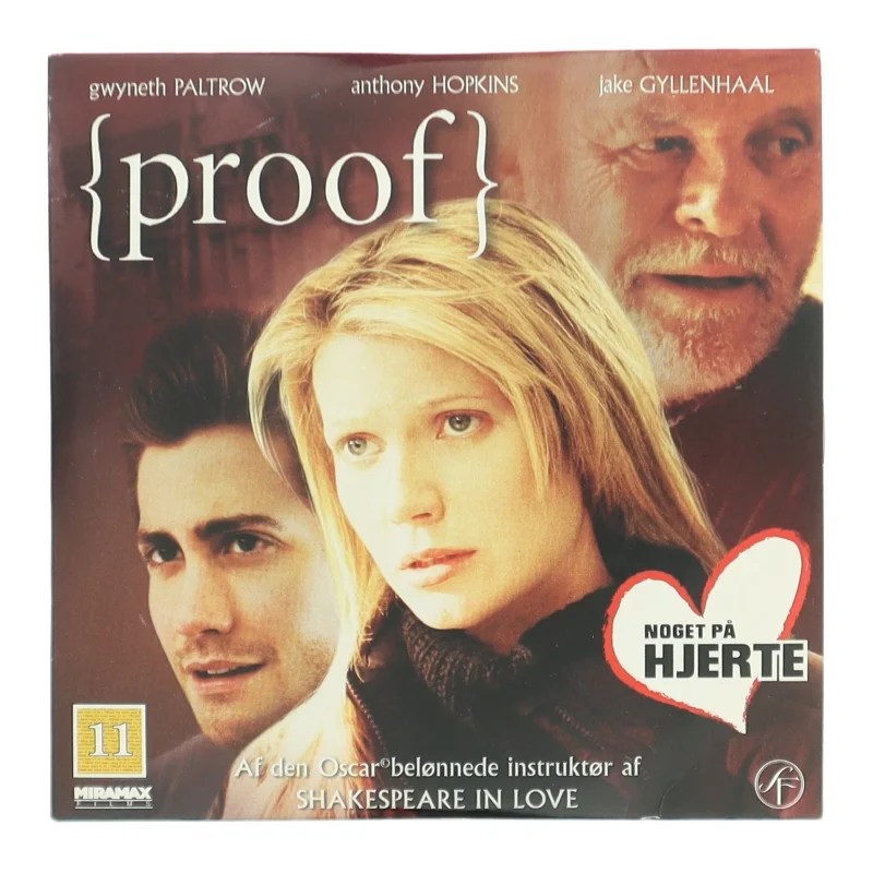 DVD 'Proof' fra Miramax