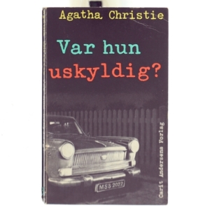 Var hun uskyldig? af Agatha Christie (Bog)